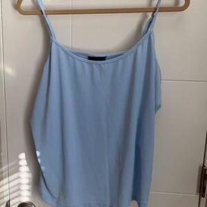 3-PACK BUNDLE! PLUS SIZE (18/20)_Lane Bryant Tank Top (periwinkle, white, black)